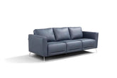 Astonic Blue Leather Sofa Model LV00212 By ACME Furniture